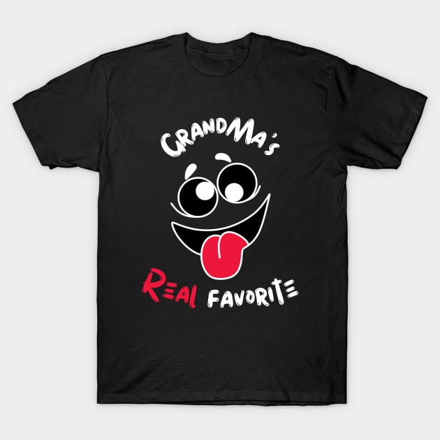 Grandma's Real Favorite T-Shirt by GeeHanz